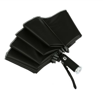 图片 Umbrella Pro | UPF 50+ 99% UV Protection, Reflective Safety Strip, Sturdy Windproof, Travel Portable, Automatic | Reverse Folding Umbrella 